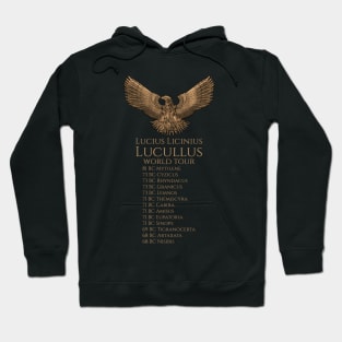 Steampunk Ancient Roman History - Lucius Licinius Lucullus World Tour Hoodie